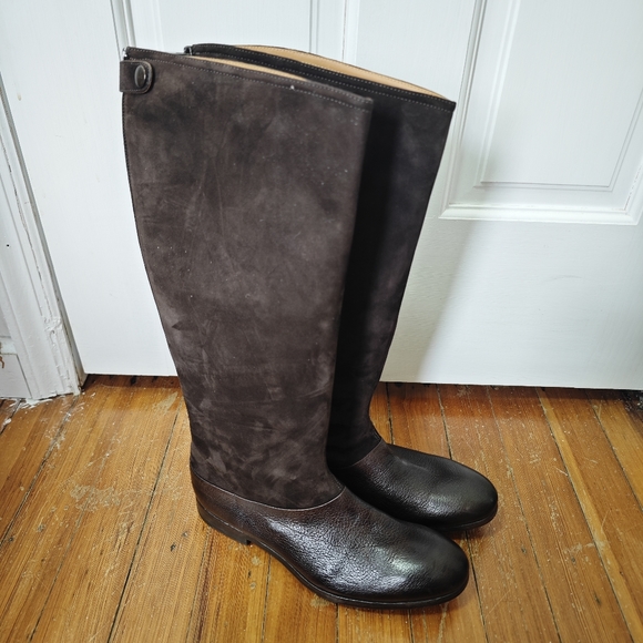 Paul Smith Suede & Leather Riding Boots, EU 40 - Picture 2 of 6
